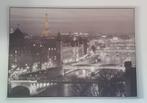 Foto met lijst Parijs en Londen, Ophalen, 125 cm of meer, Zo goed als nieuw, Schilderij