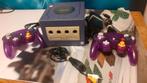 Nintendo Game Cube  paars Zie beschrijving, Ophalen of Verzenden, Gebruikt, Paars, Met 2 controllers