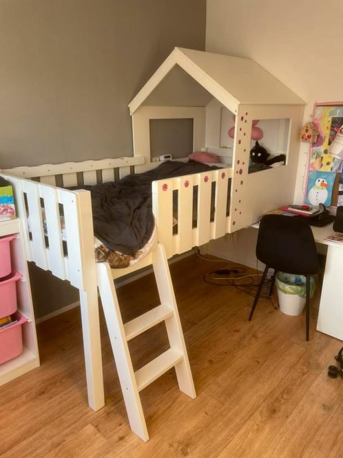 Bakhuse hoogslaper, Kinderen en Baby's, Kinderkamer | Stapelbedden en Hoogslapers, Gebruikt, Hoogslaper, Ophalen