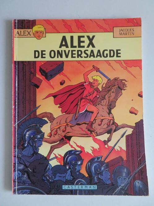 ALEX  -  De onversaagde 1 ( 1973 ) S.C., Boeken, Stripboeken, Gelezen, Eén stripboek, Ophalen of Verzenden