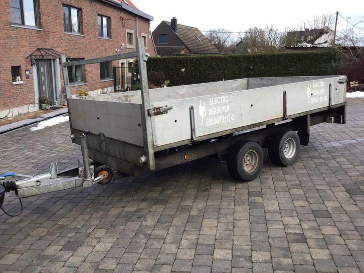 2004 Syma Dressoir Flatbed Flatbed, Auto diversen, Aanhangers en Bagagewagens, Gebruikt