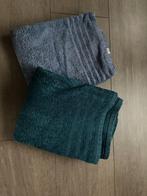 Handdoeken Blauw en Groen 90x135, Ophalen of Verzenden, Zo goed als nieuw, Blauw, Handdoek