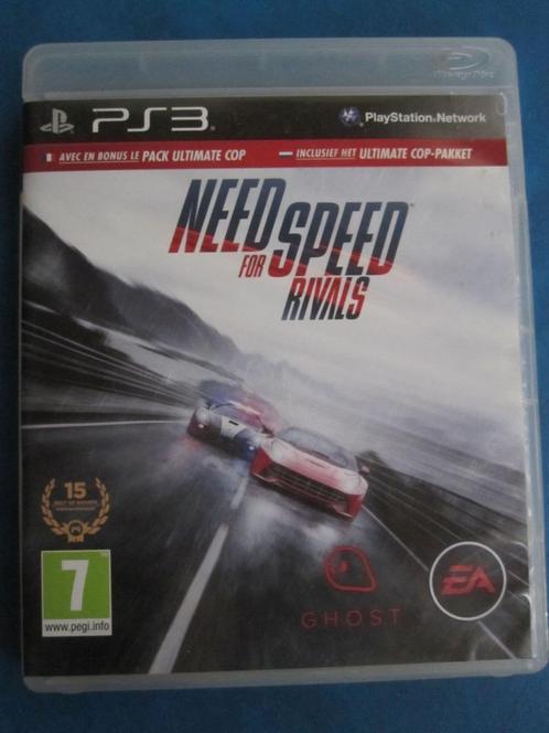 Need for speed - Rivals (PS3), Spelcomputers en Games, Games | Sony PlayStation 3, Zo goed als nieuw, Racen en Vliegen, 3 spelers of meer