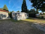 Hobby 560 KMFe –Gezinscaravan met airco, mover en uitrusting, Caravans en Kamperen, Mover, Vast bed, Rondzit, Hobby