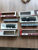 treinset Origineel HEMA loc getest en werkt, 60-70er jaren, Wisselstroom, Ophalen of Verzenden, Märklin, Gebruikt