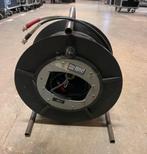 Haspel met 2x BNC kabel 75m, Muziek en Instrumenten, Ophalen, BNC, Licht, BNC