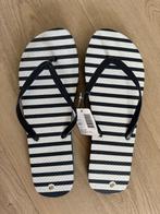 Teenslippers maat 40–41 donkerblauw-wit, Slippers, Zwart, Nieuw, Ophalen of Verzenden