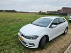 Volkswagen Polo 1.0 TSI 95pk 2019 Wit Comfortline nieuwe APK, Voorwielaandrijving, Stof, Zwart, 95 pk