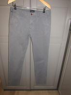 G374 Scotch & Soda mt W32 L34 chino broek grijs blauw Stuart, Verzenden, W32 (confectie 46) of kleiner, Zo goed als nieuw, Grijs
