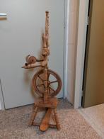 Spinnewiel (wiel 30 cm.) decoratiestuk, Hobby en Vrije tijd, Spinnewielen en Spinnen, Spinnewiel, Gebruikt, Ophalen
