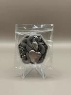 The snake and appel - komsco - 2 OZ, Ophalen of Verzenden, Zilver