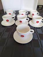Douwe Egberts Cappuccino kop en schotels, Huis en Inrichting, Ophalen of Verzenden, Zo goed als nieuw, Overige stijlen, Kop(pen) en/of Schotel(s)