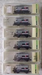 Minitrix 13990 K DEA Ketelwagons (6 stuks), Hobby en Vrije tijd, Modeltreinen | N-Spoor, Gelijkstroom, Trix, Wagon, Ophalen of Verzenden