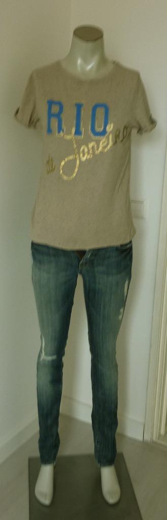 By Danie Shirt, Kleding | Dames, T-shirts, Zo goed als nieuw, Maat 36 (S), Overige kleuren, Korte mouw, Ophalen of Verzenden