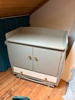 Wit kastje met deurtjes en lade – landelijk, Ophalen, Minder dan 75 cm, 105 cm of meer, Zo goed als nieuw