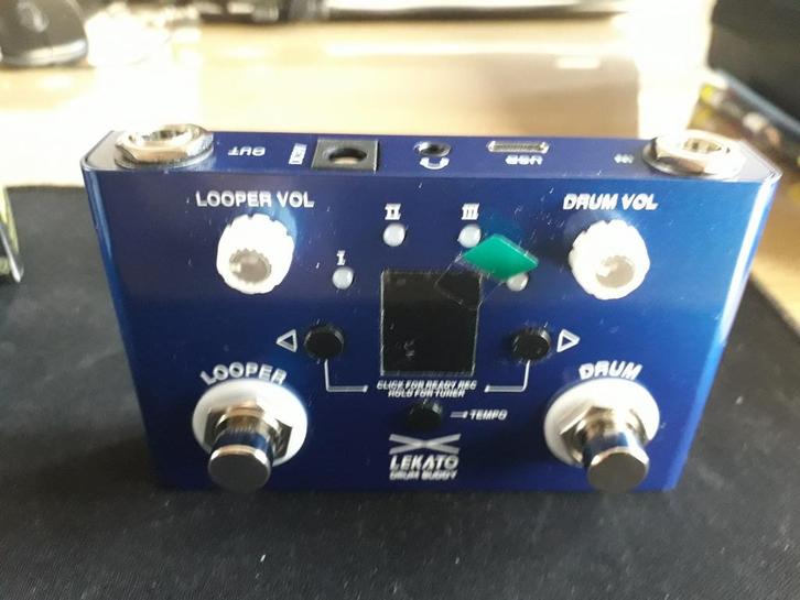 Lekato Gitaar looper/Drum Buddy Looper/Drum Effect Pedaal, Muziek en Instrumenten, Effecten, Nieuw, Overige typen, Ophalen of Verzenden
