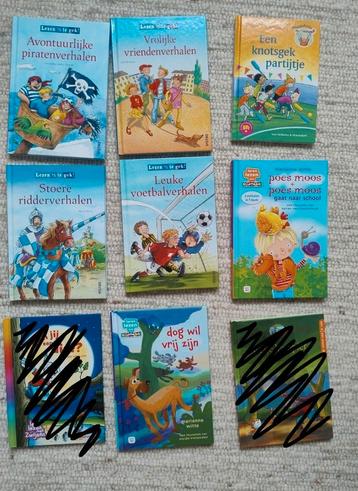 Diverse kinderboeken beginnende lezer beschikbaar voor biedingen