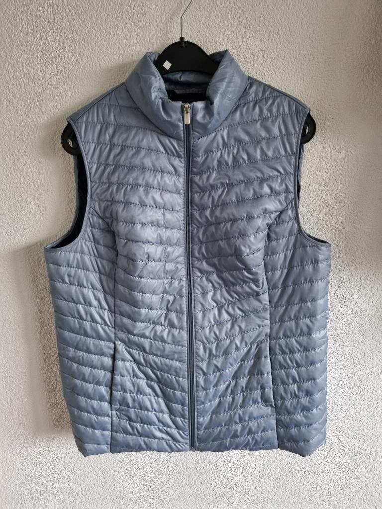 blauwgrijze dames bodywarmer C&A maat 44, Kleding | Dames, Bodywarmers, Blauw, Maat 42/44 (L), Ophalen of Verzenden, Gedragen