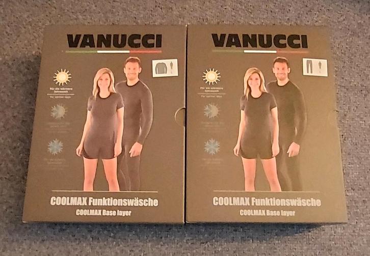 Vanucci heren coolmax ondergoed. L. Nieuw., Motoren, Kleding | Motorkleding, Heren, Nieuw zonder kaartje, Ophalen of Verzenden