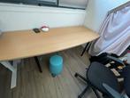 Bureau Tafelblad, 2m, losse in Hoogte Verstelbaar, Zeist, Huis en Inrichting, Ophalen, In hoogte verstelbaar, Gebruikt, Bureau