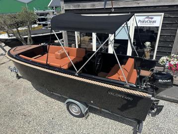 Valory 490 BIJNA NIEUW! Suzuki 20PK Bimini-TOP BJ2022 KOOPJE beschikbaar voor biedingen