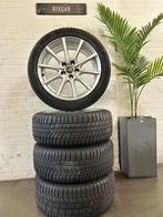 Borbet velgenset 17INCH 5X112 + Continental Winterbanden, Ophalen, Gebruikt, -, -
