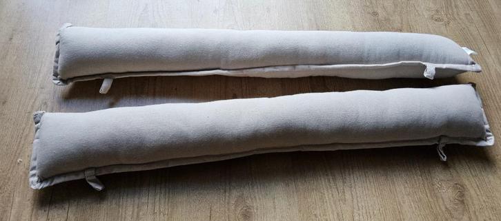 Tochtstoppers voor deuren - 2 stuks - beige - 85cm, Huis en Inrichting, Woonaccessoires | Deurstoppers, Zo goed als nieuw, Binnen