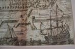 Kopergravure 'De heerlykheyt van Nieu Land' Smallegange 1696, Antiek en Kunst, Ophalen of Verzenden