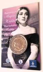 Griekenland 2 Euro 2023 Maria Callas in Coincard, Postzegels en Munten, Munten | Europa | Euromunten, Verzenden, Griekenland, 2 euro