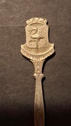 Lepeltje scheveningen met Haagse ooievaar den haag schevenin, Antiek en Kunst, Antiek | Bestek, Ophalen of Verzenden