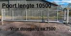 Electrische HB schuifpoort 10.5m vrije doorgang 8m staafmat, Ophalen, 200 cm of meer, Schuifpoort, 150 tot 200 cm