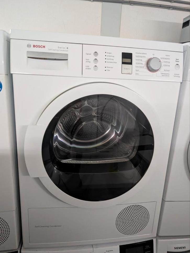 Bosch WTW86363NL Warmtepompdroger A++, Witgoed en Apparatuur, Wasdrogers, Refurbished, Condens, 85 tot 90 cm, Anti-kreukfase, Ophalen of Verzenden