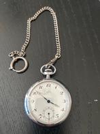 Vintage W. Ancre Zakhorloge met Ketting, Ophalen of Verzenden