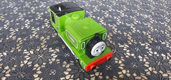 thomas de trein Trackmaster Luke, Kinderen en Baby's, Speelgoed | Thomas de Trein, Zo goed als nieuw, Ophalen of Verzenden