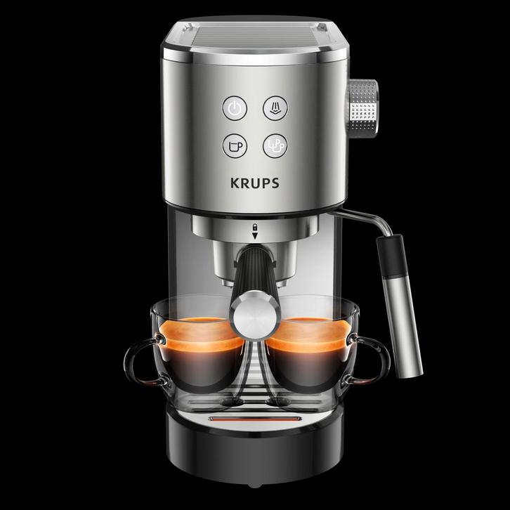 Krups Virtuoso - Nieuw, Witgoed en Apparatuur, Koffiezetapparaten, Nieuw, Gemalen koffie, Overige modellen, 2 tot 4 kopjes, Afneembaar waterreservoir