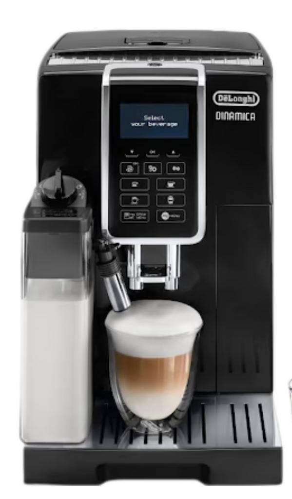 De'Longhi Dinamica ECAM350.55.B volautomaat, Witgoed en Apparatuur, Koffiezetapparaten, Zo goed als nieuw, Espresso apparaat, Ophalen