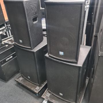 NJD pro speakerset SUBS + TOPPEN

 beschikbaar voor biedingen