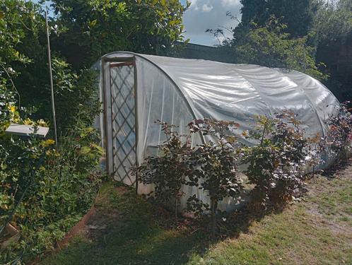 Tunnelkas / Kweekkas - Gebruikt, Tuin en Terras, Kassen, Gebruikt, Kweekkas, Overige materialen, Folie, Ophalen
