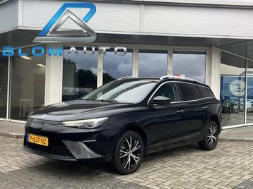 MG 5 Luxury 50 kWh ACC+LEDER+LED+CARPLAY+KEYLESS+NL AUTO beschikbaar voor biedingen