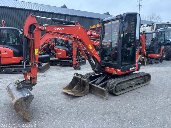 KUBOTA U27-4 HI, Zakelijke goederen, Machines en Bouw | Kranen en Graafmachines