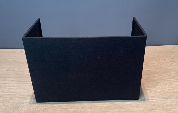 Zwart Piet Boon Maretti lampenkap als nieuw twv € 99,00, Huis en Inrichting, Lampen | Lampenkappen, Zo goed als nieuw, Rechthoekig