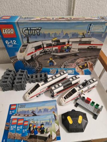 Lego RC Train 7897 Passenger Train compleet met doos
