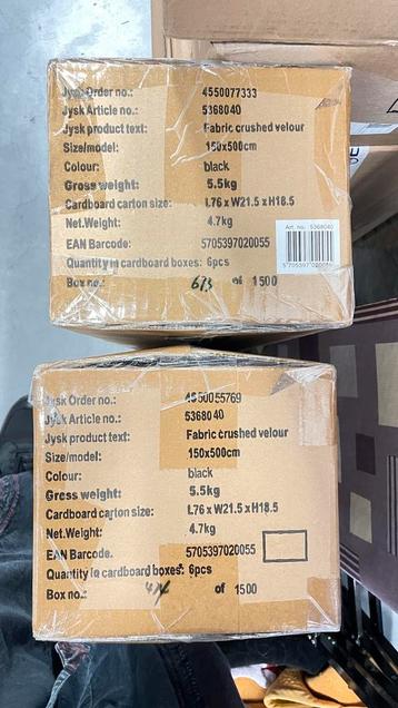 Zwart velours kleden/ doeken beschikbaar voor biedingen