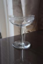 Antieke Baccarat/St Louis kristal champagne coupe, Ophalen of Verzenden
