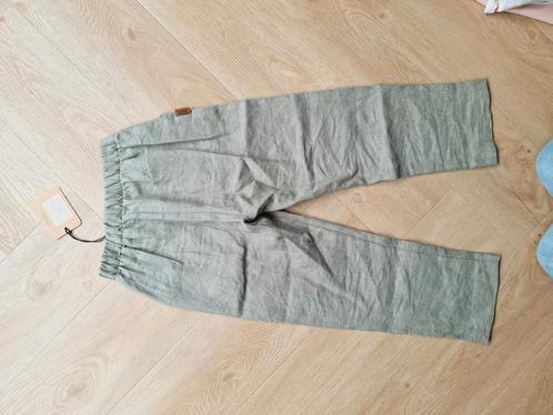 Hebe concept linnen broek, Kleding | Dames, Spijkerbroeken en Jeans, Nieuw, W30 - W32 (confectie 38/40), Overige kleuren, Ophalen of Verzenden