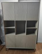 Madison Vakkenkast Sand 135 cm - Mangohout, Huis en Inrichting, Kasten | Boekenkasten, Info@meubeloutletmeppel.nl, 100 tot 150 cm