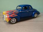 1940 Ford Coupe Hot Rod Custom Flames  ERTL 1:18, Hobby en Vrije tijd, Modelauto's | 1:18, Ophalen of Verzenden, Zo goed als nieuw