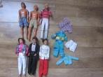 Barbie poppen mannen van Mattel 3 met en 3 zonder haren, Ophalen of Verzenden, Zo goed als nieuw, Fashion Doll