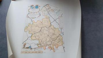 Kaart Hennaarderadeel (1718) Friesland beschikbaar voor biedingen
