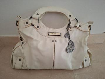 Witte handtas van Axel David beschikbaar voor biedingen